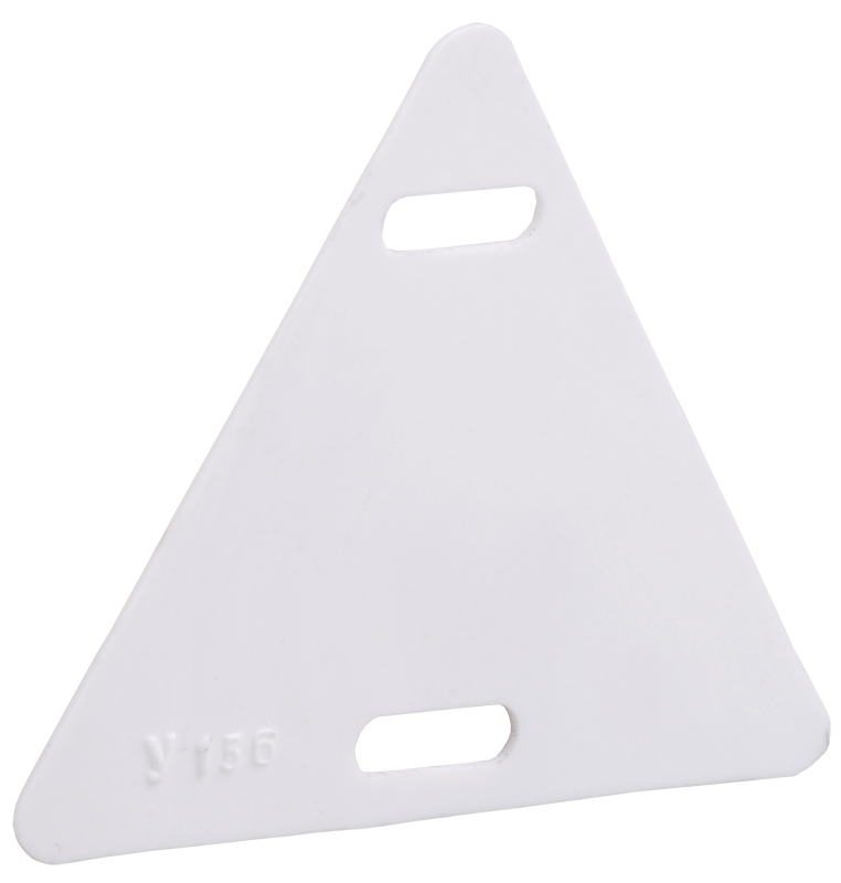 Изображение Бирка кабельная маркировочная У-136 (треугольник 55х55х55мм) IEK