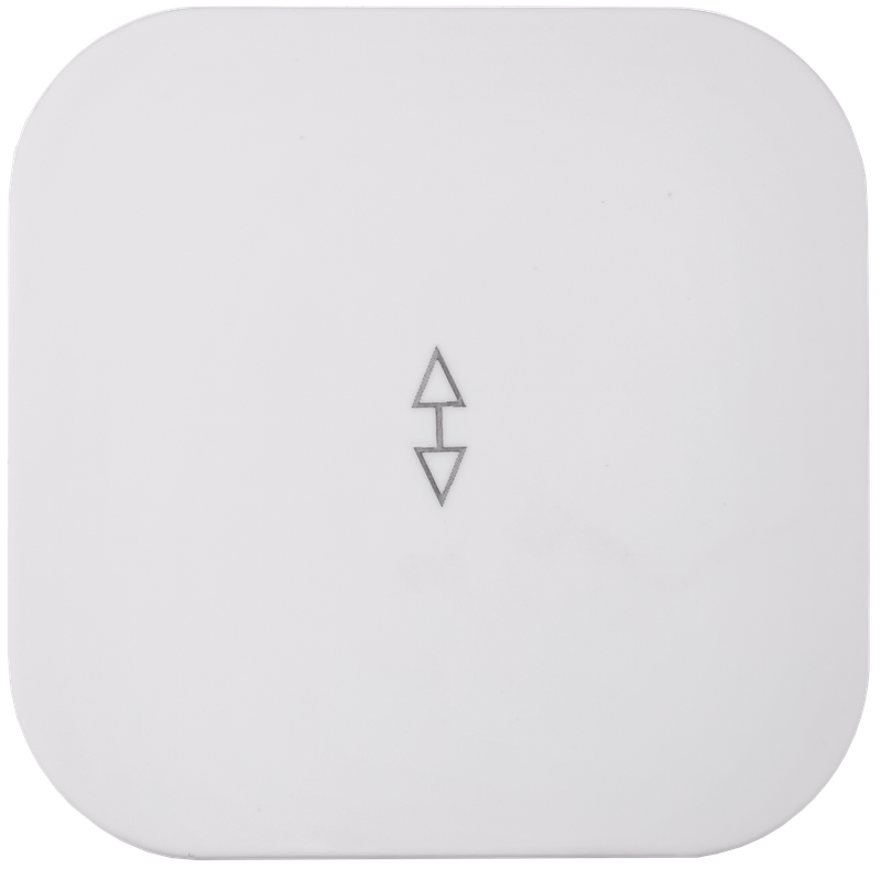 Изображение GLORY Выключатель 1-клавишный для открытой установки проходной 10А ВСп10-1-0-ХБм белый матовый IEK