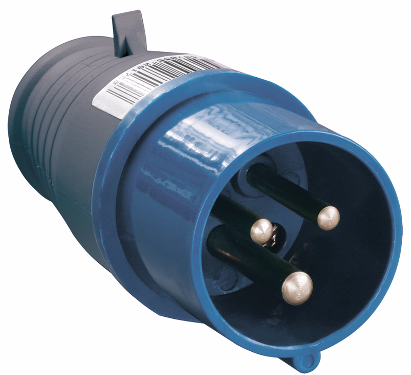 Изображение Вилка переносная ССИ-013 2P+PE 16А 200-250В IP44 IEK