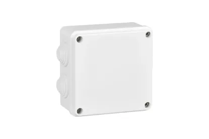 Изображение Распаечная коробка IEK КМ для открытой проводки, 100х100х50мм