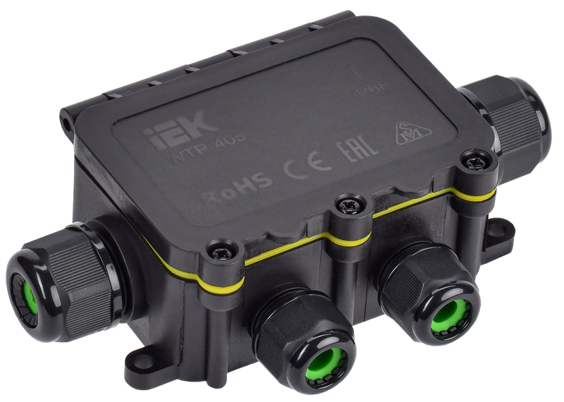 Изображение Коробка распределительная герметичная WTP-405 6 вводов IP68 IEK