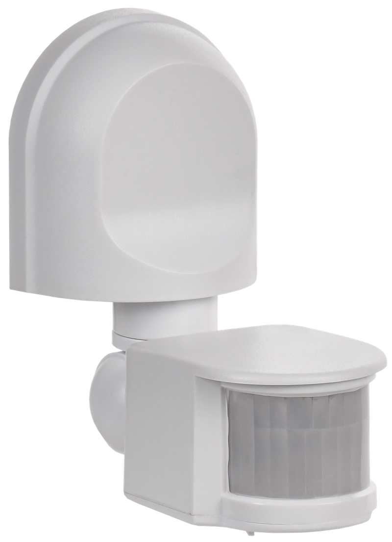 Изображение Датчик движения ДД-008 1100Вт 180град 12м IP44 белый IEK