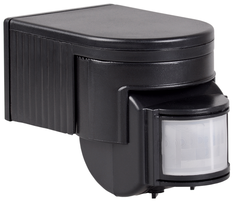 Изображение Датчик движения ДД-012 1100Вт 180град 12м IP44 черный IEK