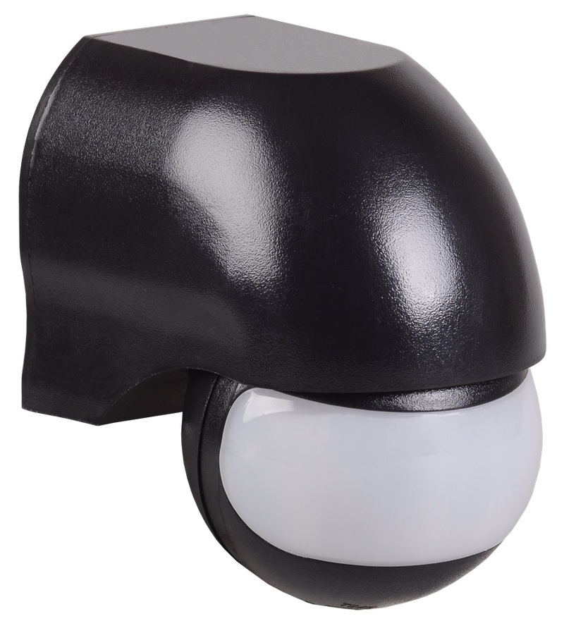 Изображение Датчик движения ДД-010 1100Вт 180град 10м IP44 черный IEK