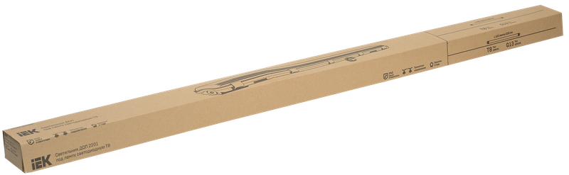 Изображение Светильник ДСП 2201 под светодиодную лампу 1хT8 1200мм IP65 IEK