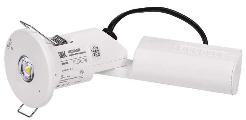 Изображение Светильник аварийный ДПА 060 непостоянного действия 3ч IP20 IEK