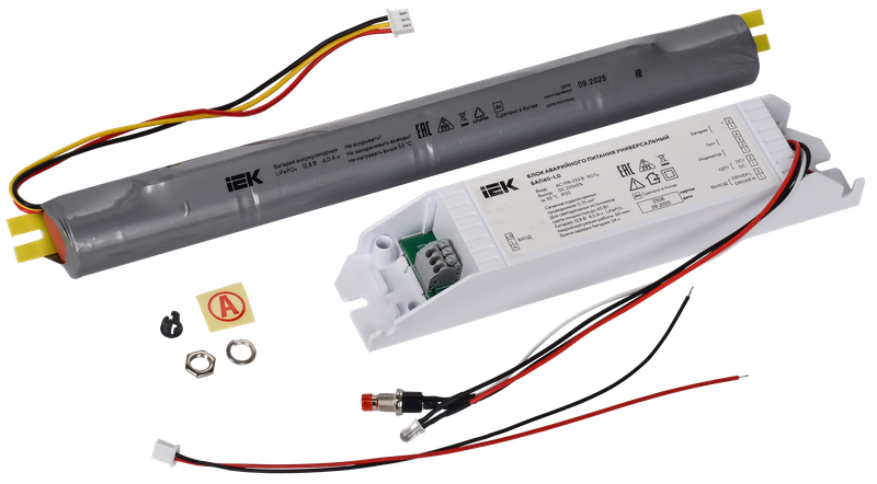 Изображение Блок аварийного питания БАП40-1,0 универсальный для LED IP20 IEK