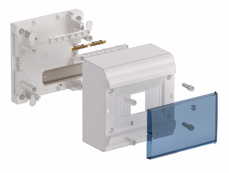 Изображение PRIME Корпус пластиковый ЩРН-П-6 модулей навесной белый IP41 IEK