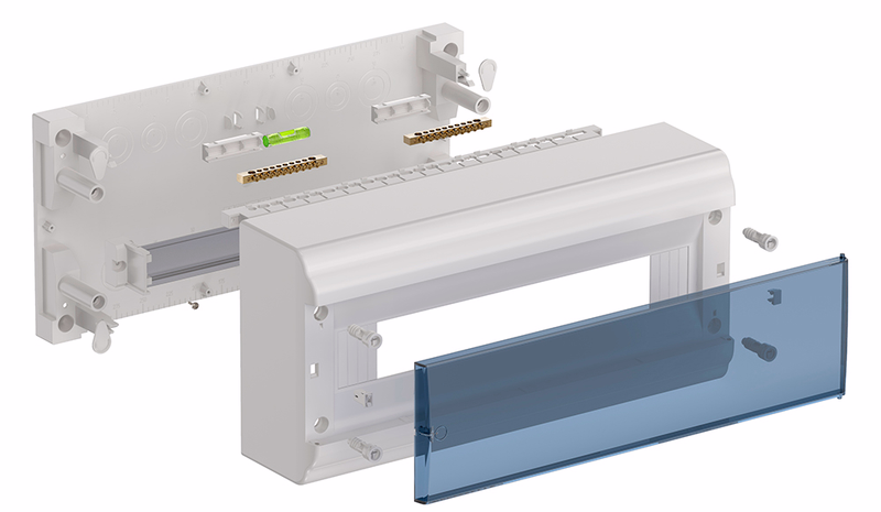Изображение PRIME Корпус пластиковый ЩРН-П-18 модулей навесной белый IP41 IEK
