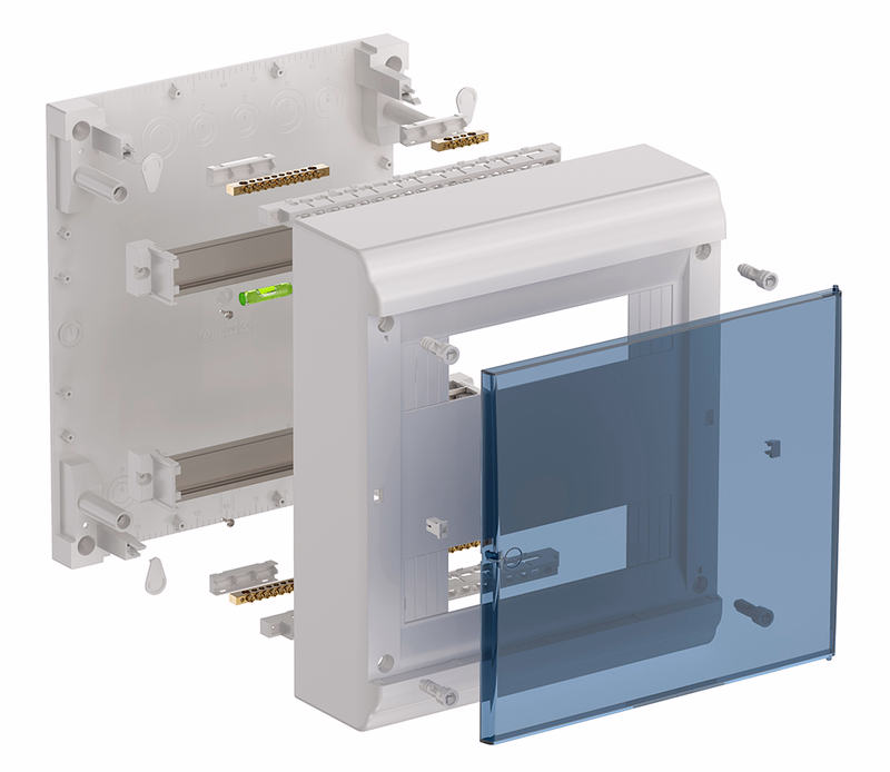 Изображение PRIME Корпус пластиковый ЩРН-П-24 модуля навесной белый IP41 IEK