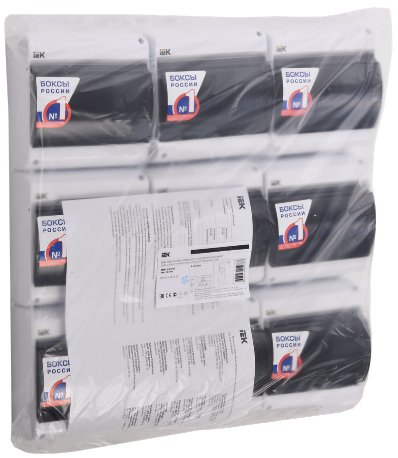 Изображение KREPTA 3 Корпус пластиковый КМПн 2/6 IP30 белый IEK