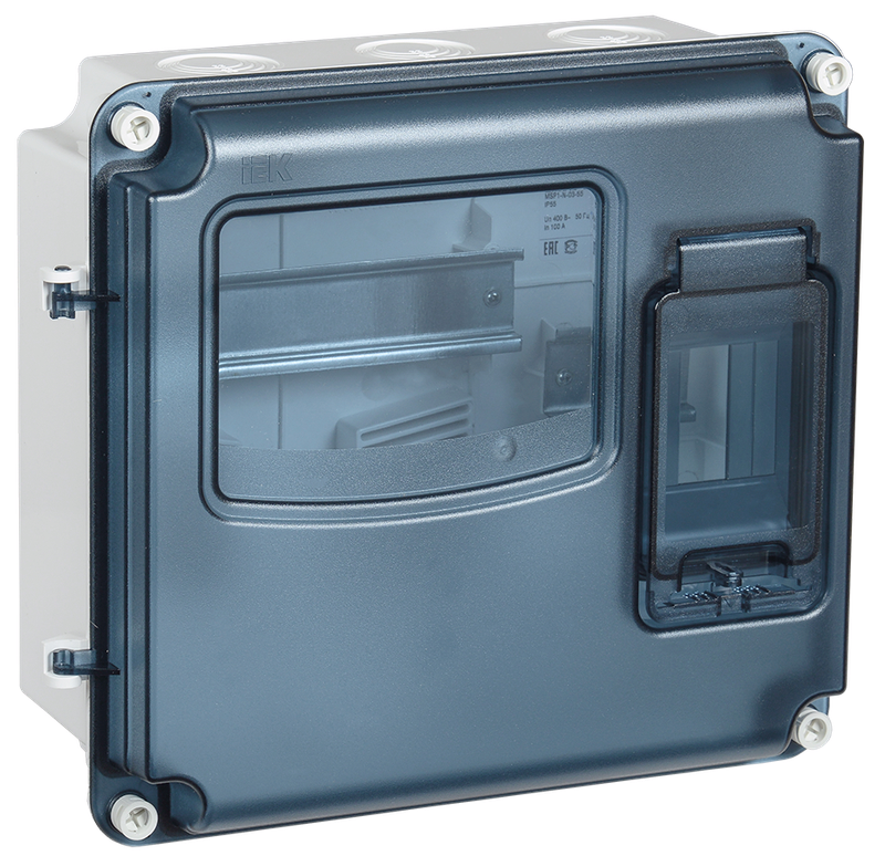 Изображение KREPTA Корпус пластиковый ЩУРн-П 1/3 IP66 PC IEK