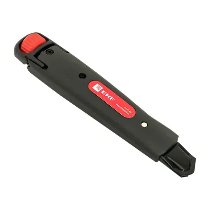 Изображение Нож строительно-монтажный 18 мм НСМ-80 (SK4) Heavy Duty (до 60 кг) EKF