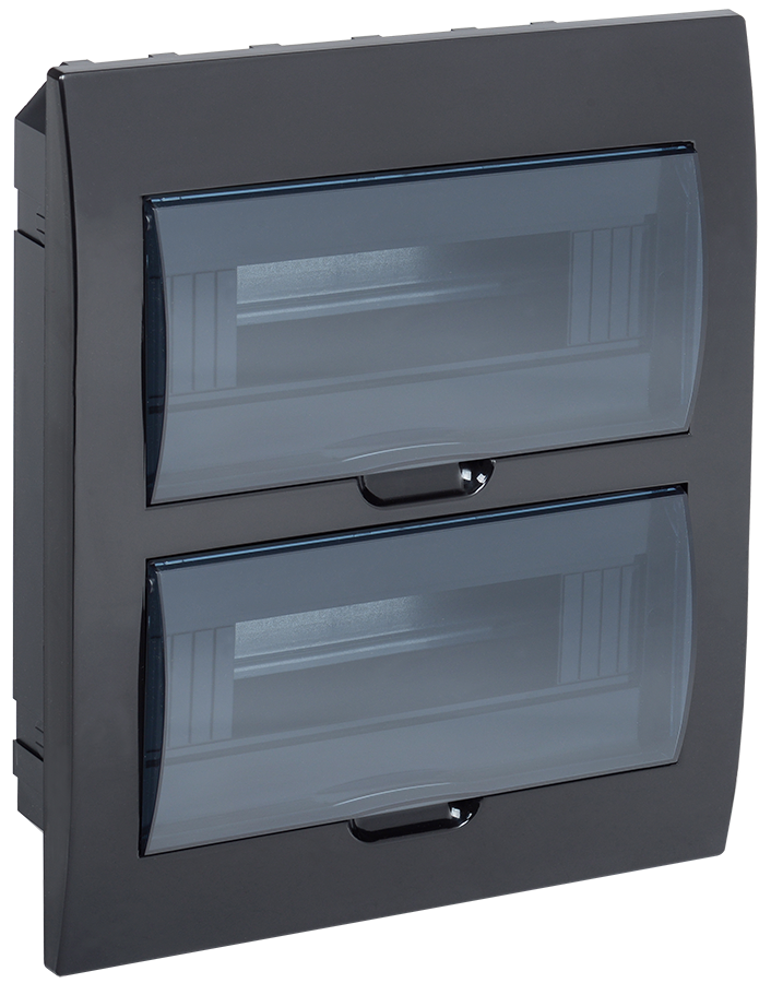 Изображение KREPTA 3 Корпус пластиковый ЩРВ-П-24 IP41 черный IEK