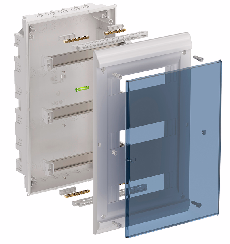 Изображение PRIME Корпус пластиковый ЩРВ-П-36 модулей встраиваемый белый IP41 IEK