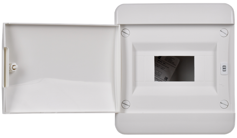 Изображение TEKFOR Корпус пластиковый ЩРВ-П-8 IP41 белая дверь IEK