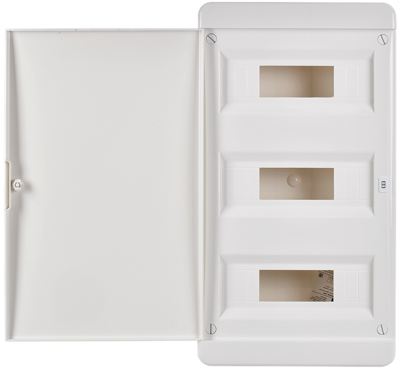 Изображение TEKFOR Корпус пластиковый ЩРВ-П-36 IP41 белая дверь IEK