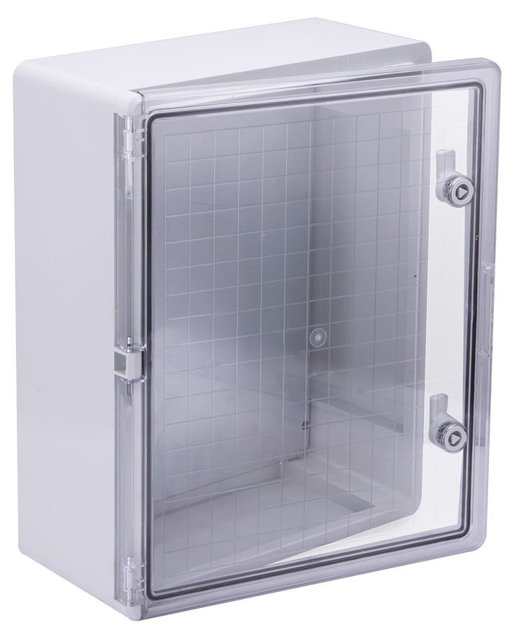 Изображение Корпус пластиковый ЩМПп 600х400х200мм прозрачная дверь УХЛ1 IP65 IEK