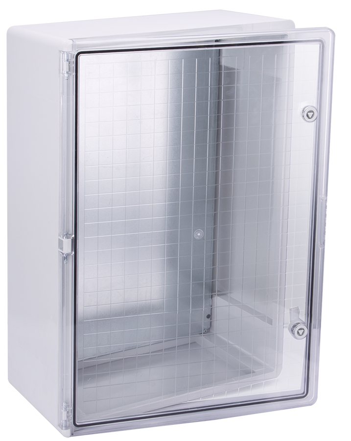 Изображение Корпус пластиковый ЩМПп 800х600х260мм прозрачная дверь УХЛ1 IP65 IEK