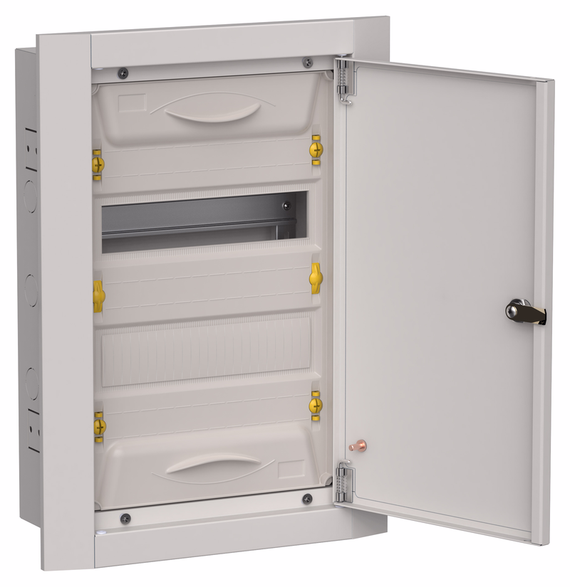 Изображение TITAN 5 Корпус металлический ЩРв-24 (1х24) 505х365х130мм IP31 серый (одна дверь) IEK