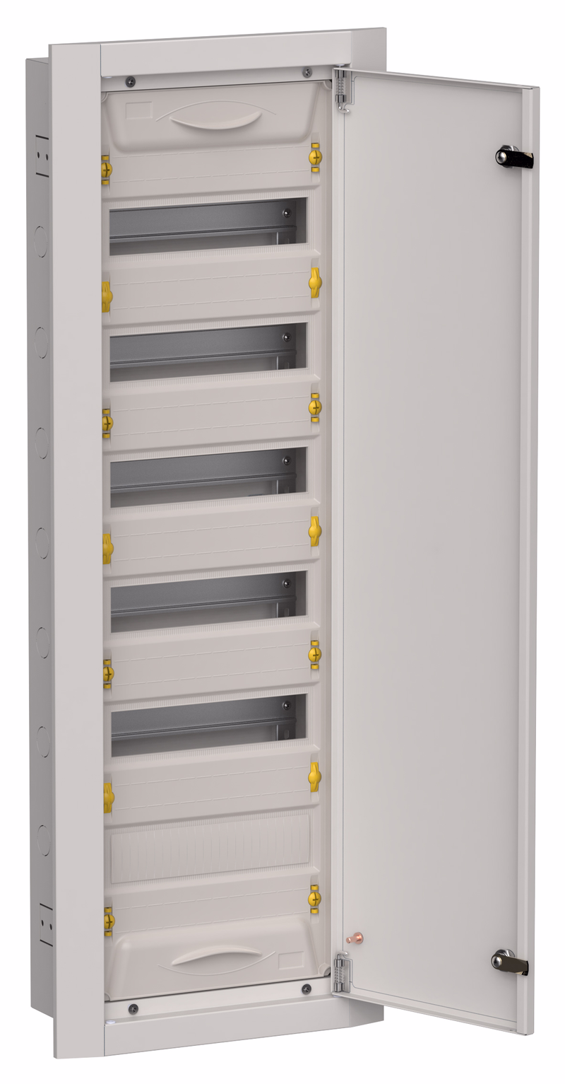 Изображение TITAN 5 Корпус металлический ЩРв-72 (1х72) 1005х365х130мм IP31 серый (одна дверь) IEK