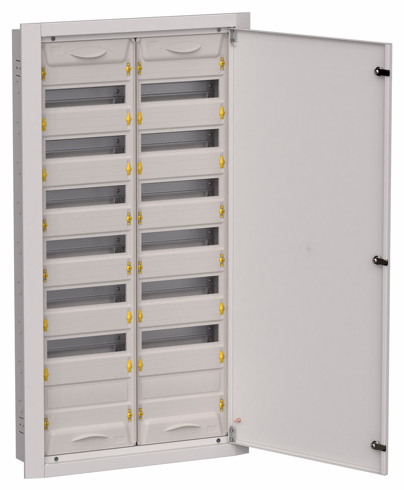 Изображение TITAN 5 Корпус металлический ЩРв-168 (2х84) 1130х625х130мм IP31 серый (одна дверь) IEK