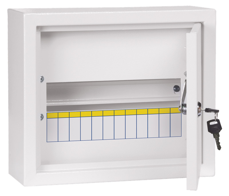 Изображение TITAN 3 Корпус металлический ЩРн-12 (265х310х120мм) IP31 белый IEK