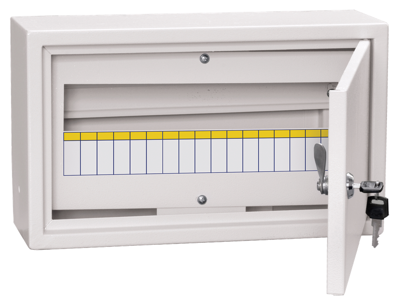 Изображение TITAN 3 Корпус металлический ЩРн-18 (265х440х120мм) IP31 белый IEK