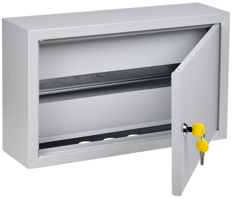 Изображение Корпус металлический распределительный ЩРн-18з (265х440х120мм) IP31 GENERICA