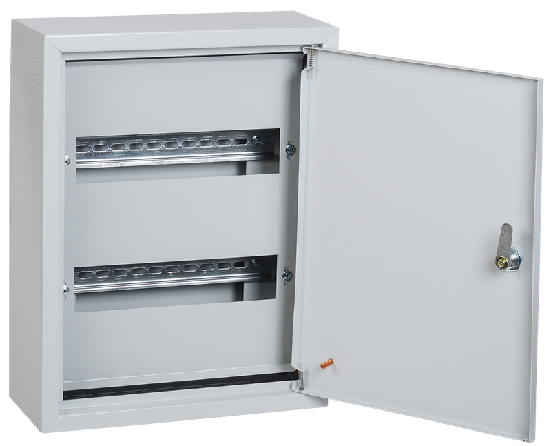 Изображение Корпус металлический распределительный ЩРн-24з (395х310х120мм) IP31 GENERICA