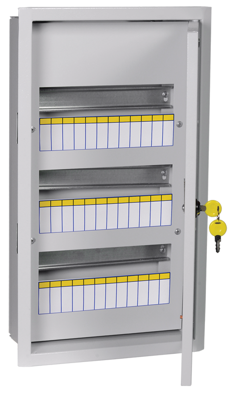 Изображение TITAN 3 Корпус металлический ЩРв-36 (540х310х120мм) IP31 IEK