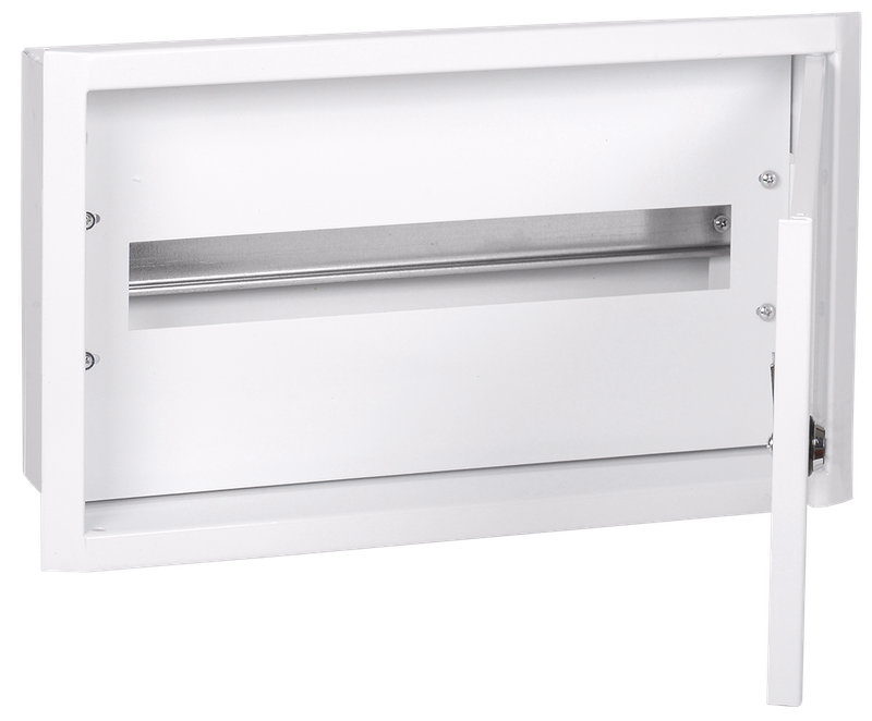 Изображение TITAN 3 Корпус металлический ЩРв-18 (265х440х120мм) IP31 белый IEK