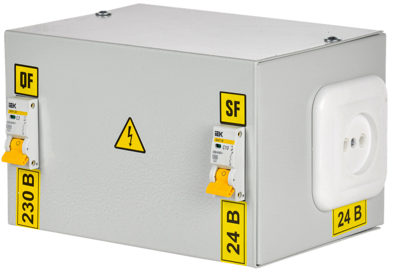 Изображение Ящик с понижающим трансформатором ЯТП-0,25 230/24-2 36 УХЛ4 IP30 IEK