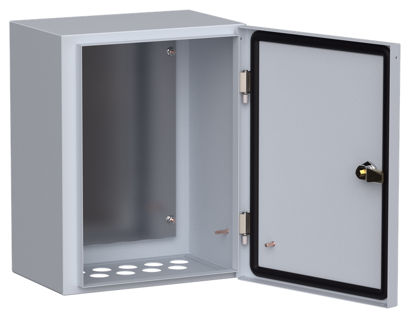 Изображение Корпус металлический ЩМП-1-0 (400х300х220мм) У2 IP54 IEK
