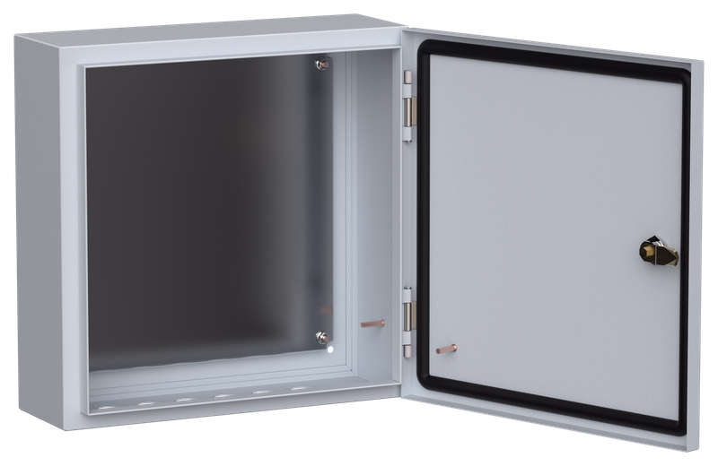 Изображение Корпус металлический ЩМП-4.4.1-0 (400х400х150мм) У2 IP54 IEK