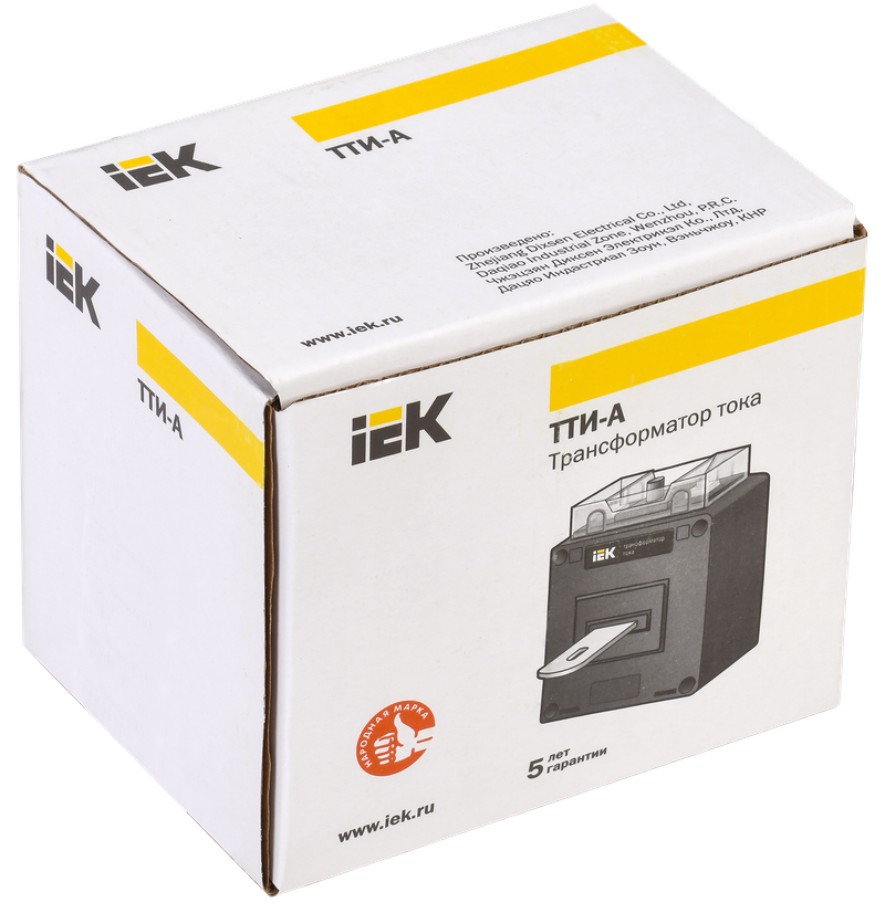 Изображение Трансформатор тока ТТИ-А 250/5А 5ВА 0,5 IEK