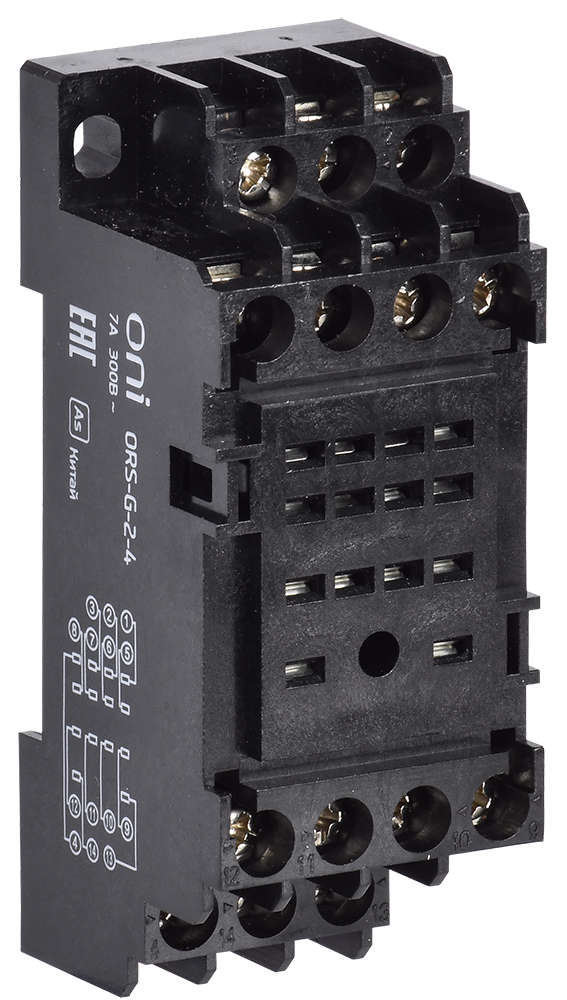 Изображение Розетка ORS-G-2-4 для реле OGR-2 4C ONI
