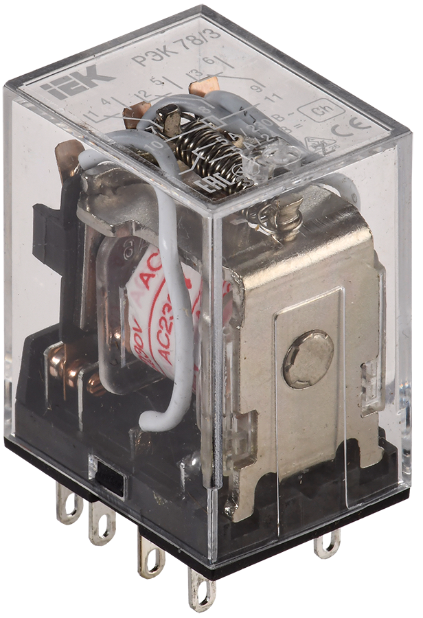 Изображение Реле РЭК78/3(MY3) 5А 220В AC IEK