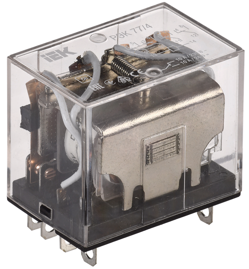 Изображение Реле РЭК77/4(LY4) 10А 24В DC IEK