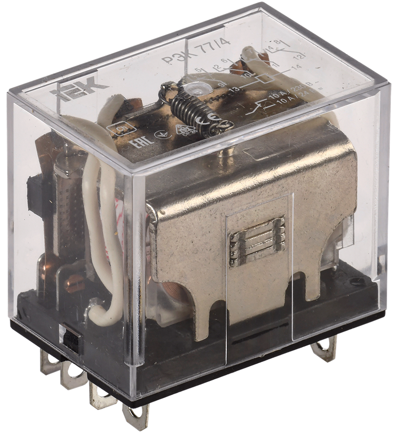 Изображение Реле РЭК77/4(LY4) 10А 24В AC IEK