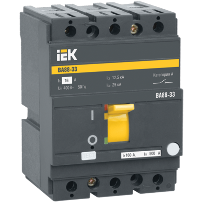 Изображение IEK Автоматичекий выключатель ВА88-33  3Р  160А  35кА 5In