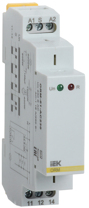 Изображение Реле импульсное ORM 1 контакт 230В AC IEK