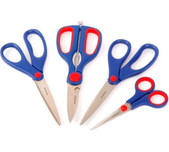Изображение Набор ножниц (4шт) WORKPRO