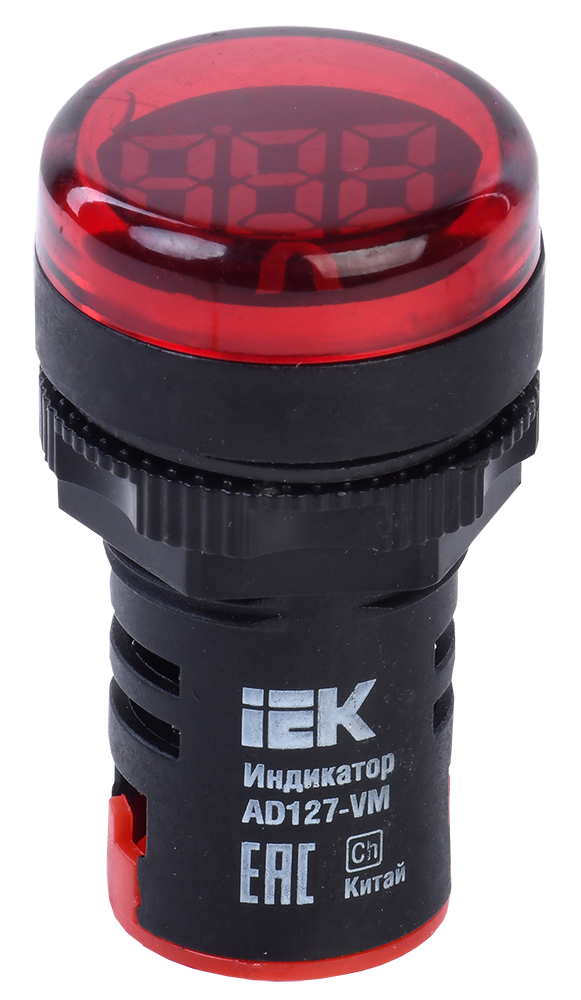 Изображение Индикатор значения напряжения AD127-VM IEK