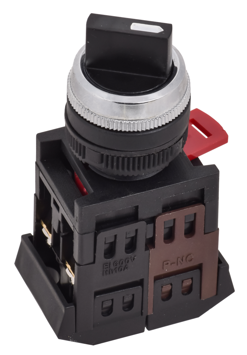 Изображение Переключатель АС-22 на 2 фиксир. положения I-O NO+NC GENERICA